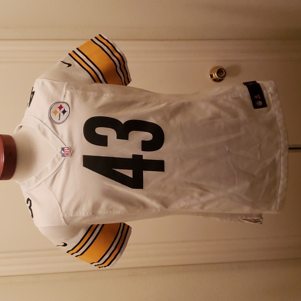 Woman's NFL Nike On Field Pittsburgh Steelers Troy Polamalu Jersey